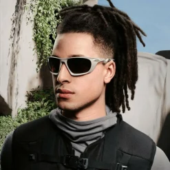 Zonnebrillen-Oakley Lateralis zonnebril matte sand