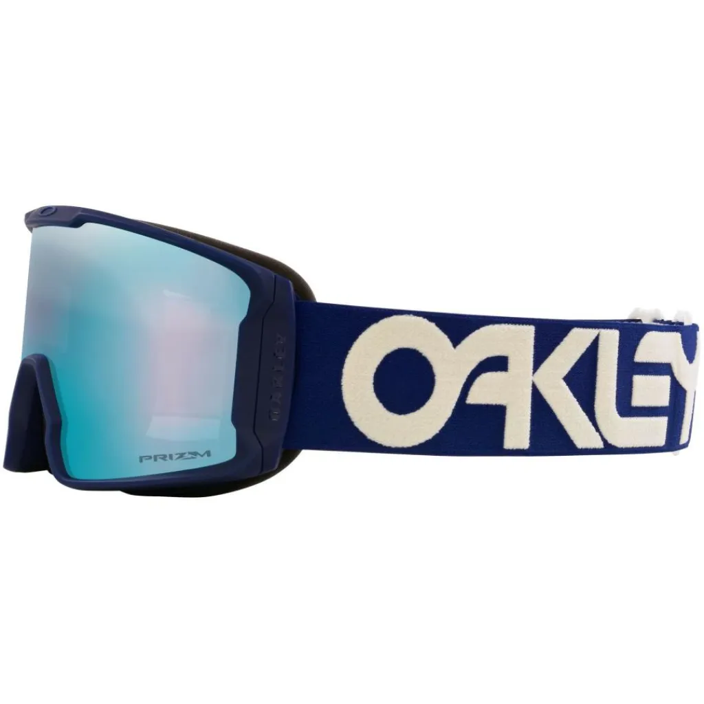 Oakley Line Miner L skibril prizm snow sapphire iridium matte navy< Skibrillen|Wintersport