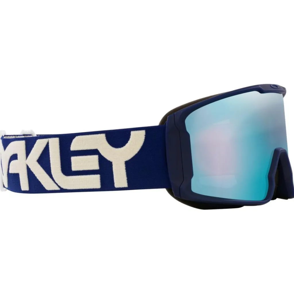 Oakley Line Miner L skibril prizm snow sapphire iridium matte navy< Skibrillen|Wintersport