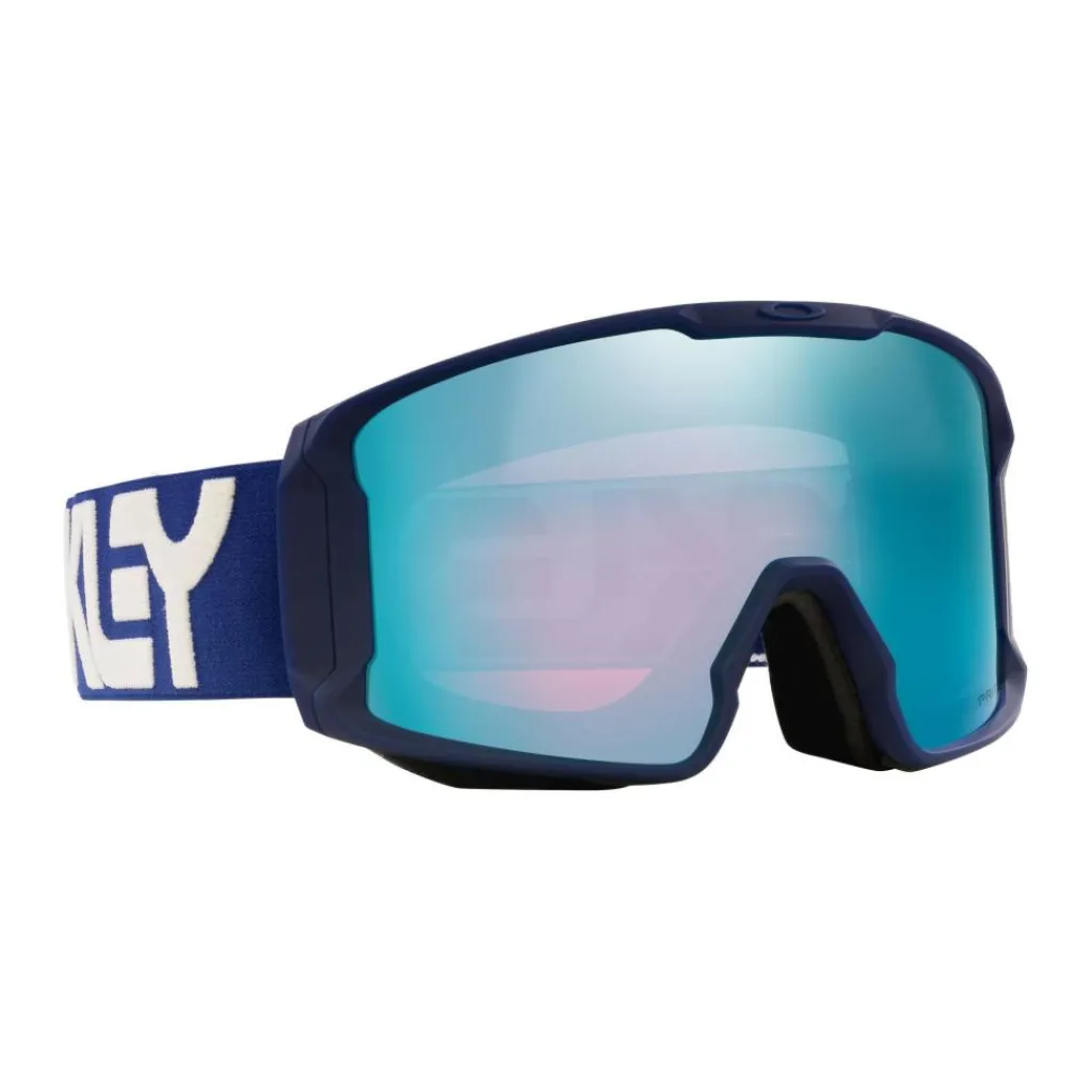 Oakley Line Miner L skibril prizm snow sapphire iridium matte navy< Skibrillen|Wintersport
