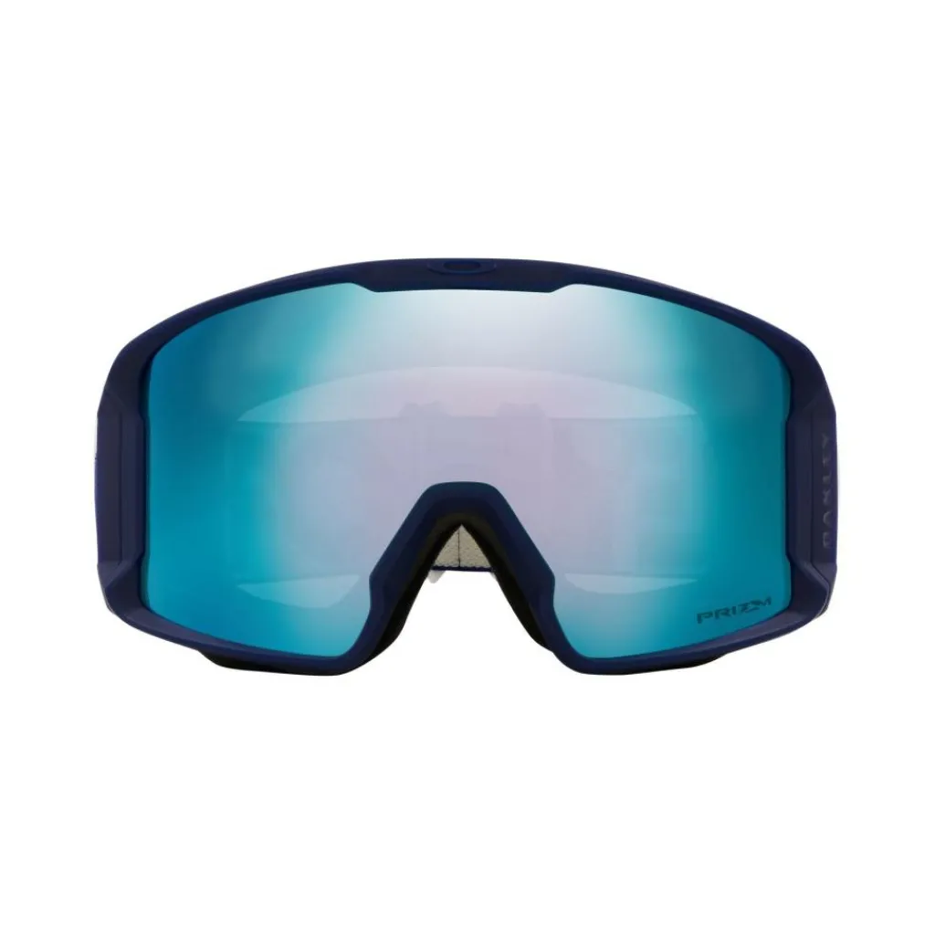 Oakley Line Miner L skibril prizm snow sapphire iridium matte navy< Skibrillen|Wintersport