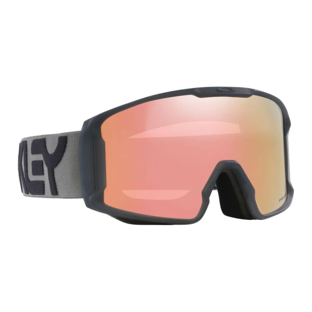 Oakley Line Miner L skibril prizm rose gold iridium matte forged iron< Skibrillen|Wintersport