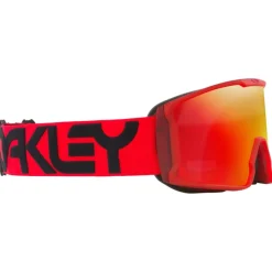 Oakley Line Miner L skibril prizm snow torch iridium matte redline< Skibrillen|Wintersport