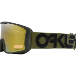 Skibrillen|Wintersport-Oakley Line Miner L skibril prizm sage gold iridium matte dark