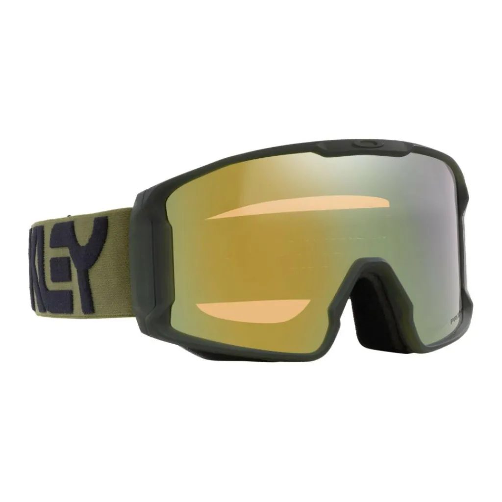 Skibrillen|Wintersport-Oakley Line Miner L skibril prizm sage gold iridium matte dark