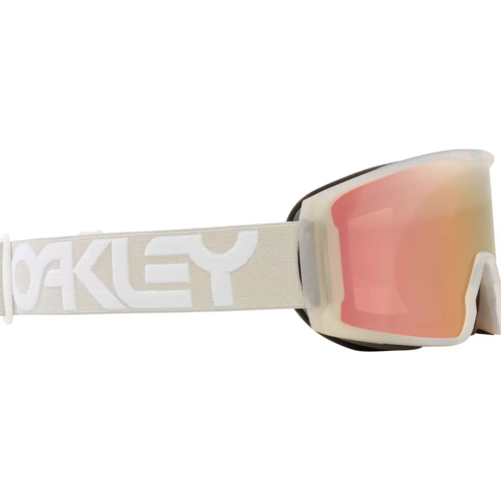 Skibrillen|Wintersport-Oakley Line Miner M skibril prizm rose gold iridium matte cool grey