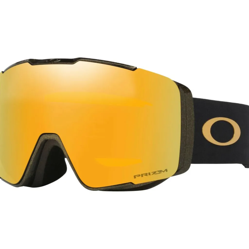Skibrillen|Wintersport-Oakley Line Miner Pro M 50th anniversary skibril prizm snow 24k iridium matte black