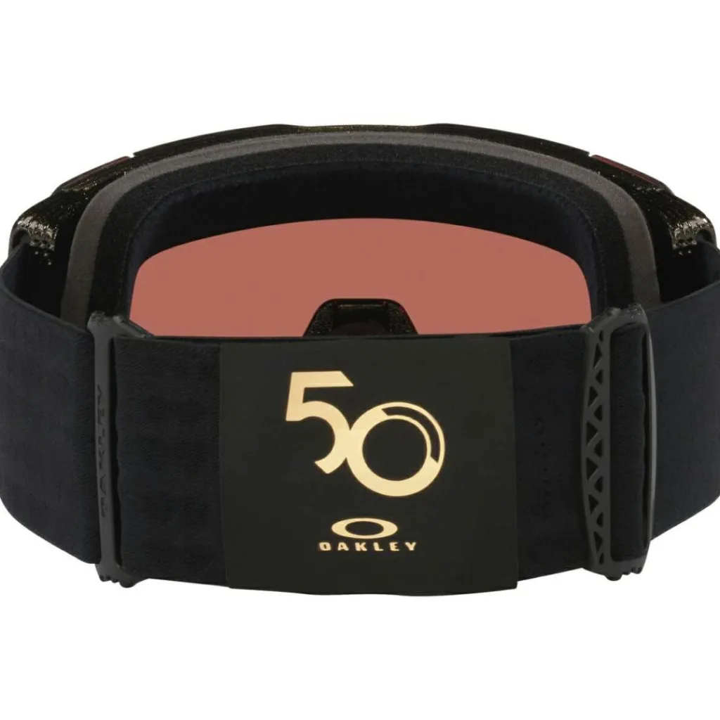 Skibrillen|Wintersport-Oakley Line Miner Pro M 50th anniversary skibril prizm snow 24k iridium matte black