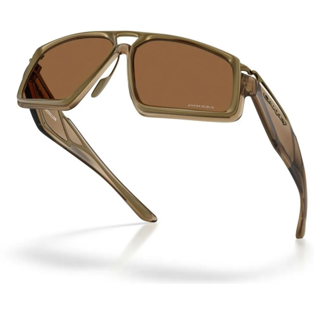 Zonnebrillen-Oakley Massillon zonnebril prizm bronze matte brown smoke