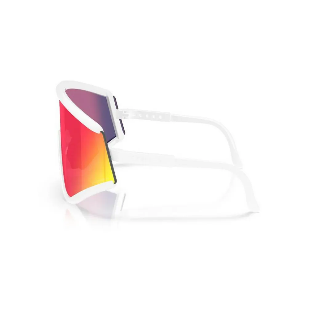 Oakley MUZM Eyeshade zonnebril prizm road white< Zonnebrillen