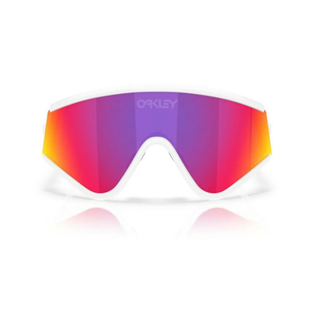 Oakley MUZM Eyeshade zonnebril prizm road white< Zonnebrillen