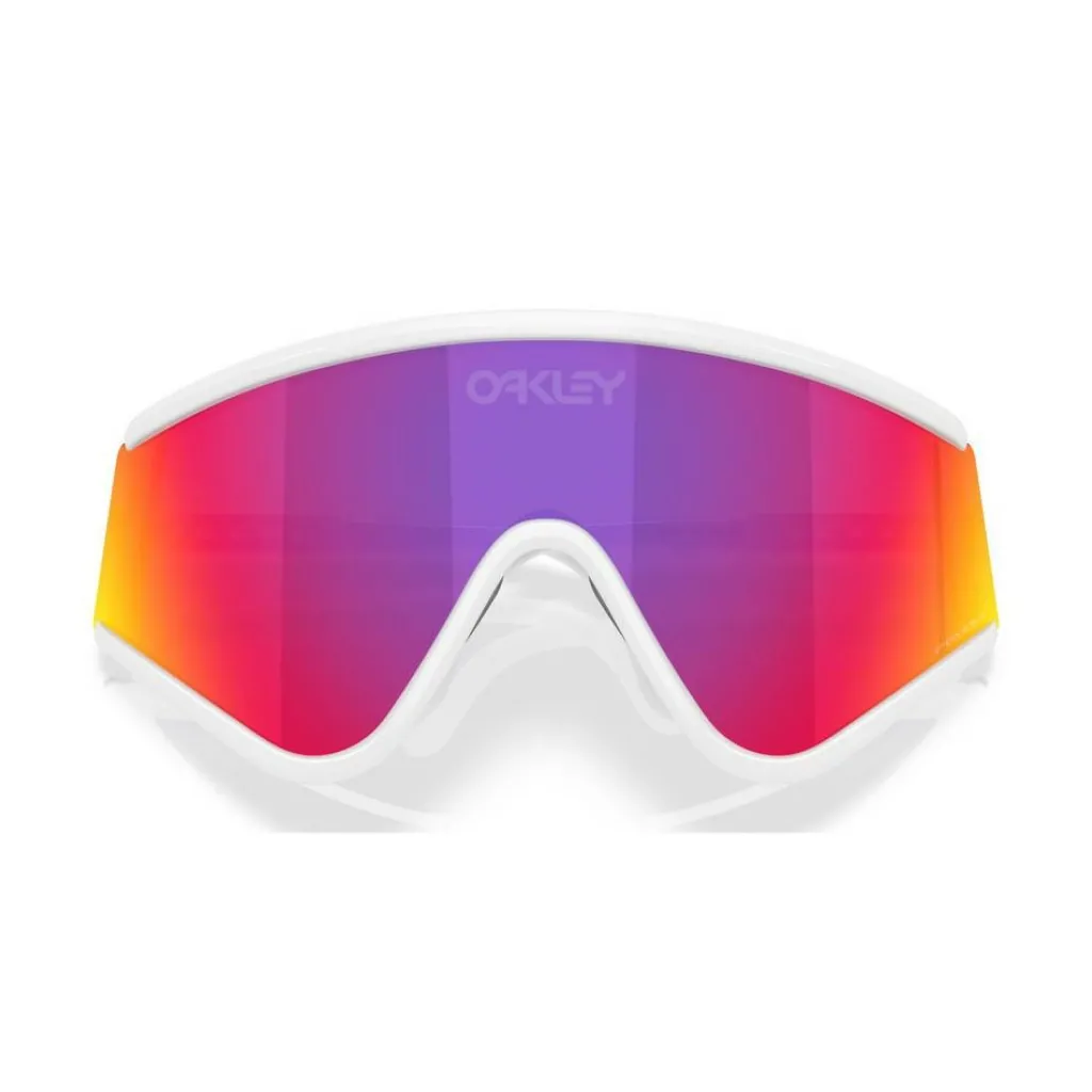 Oakley MUZM Eyeshade zonnebril prizm road white< Zonnebrillen