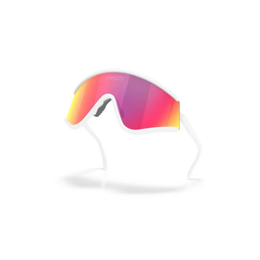 Oakley MUZM Eyeshade zonnebril prizm road white< Zonnebrillen
