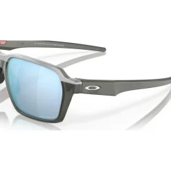 Oakley Parlay zonnebril prizm deep water matte grey smoke< Zonnebrillen