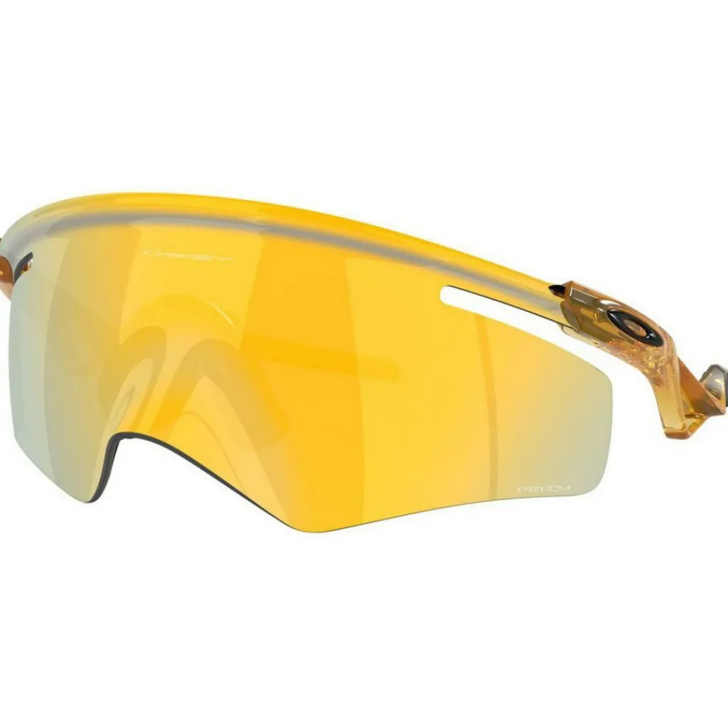 Zonnebrillen-Oakley QNTM Kato zonnebril transparent light curry