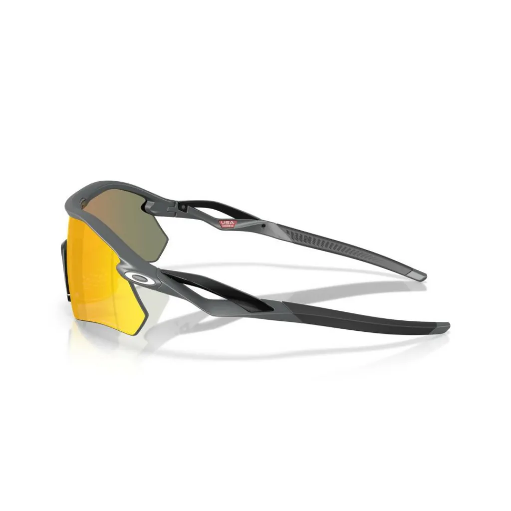 Zonnebrillen-Oakley Radar Plate zonnebril prizm ruby matte carbon