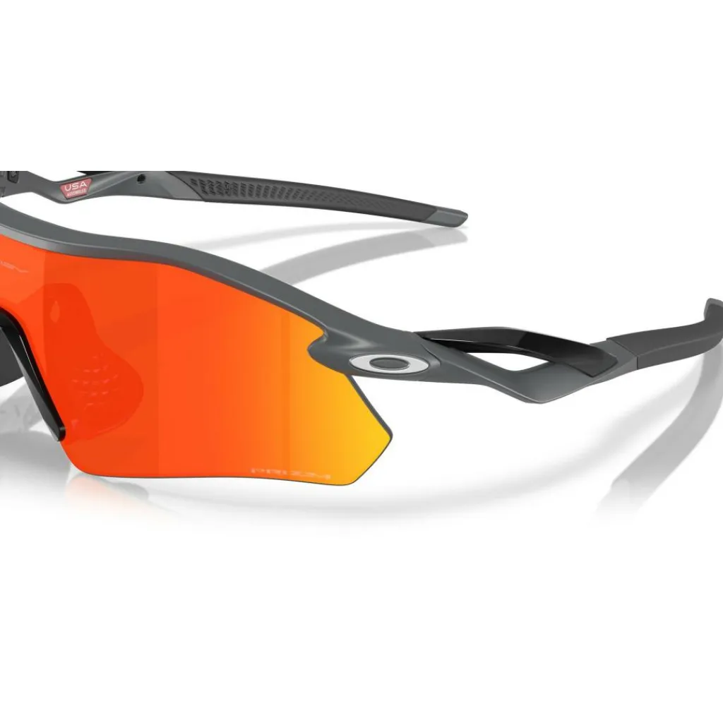 Zonnebrillen-Oakley Radar Plate zonnebril prizm ruby matte carbon