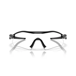 Oakley Radar Plate zonnebril clear to black iridium  photochromic polished black< Zonnebrillen