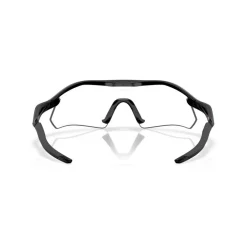 Oakley Radar Plate zonnebril clear to black iridium  photochromic polished black< Zonnebrillen