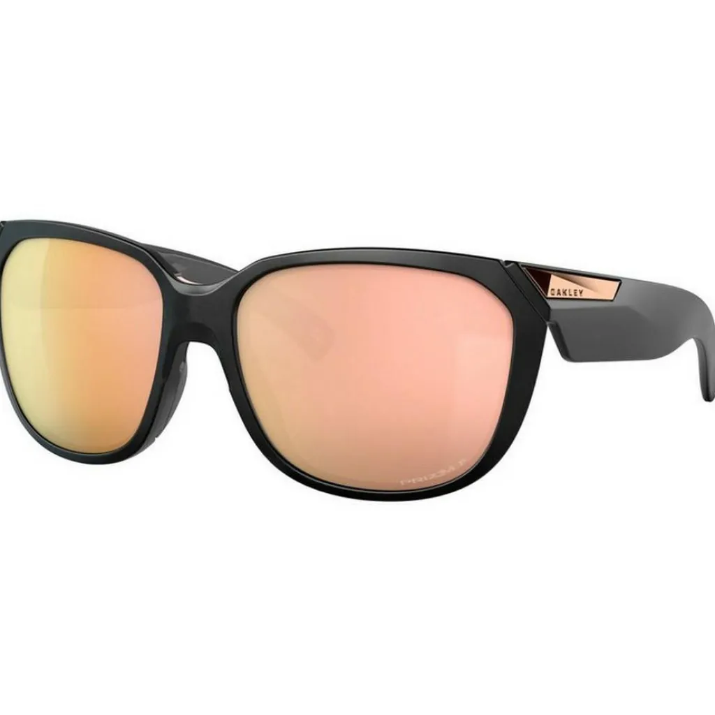 Zonnebrillen-Oakley Rev Up zonnebril dames prizm rose gold polarized matte black