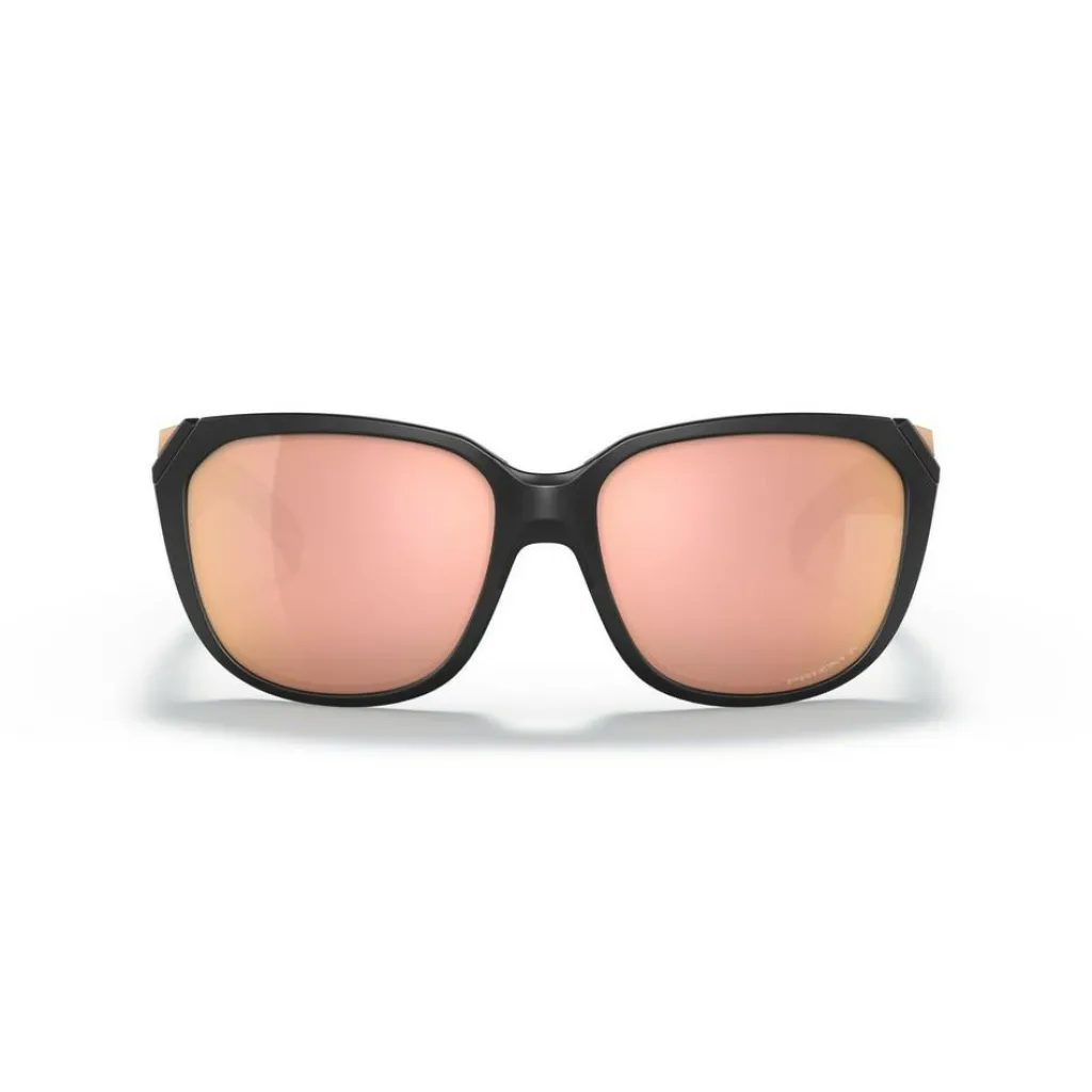 Zonnebrillen-Oakley Rev Up zonnebril dames prizm rose gold polarized matte black