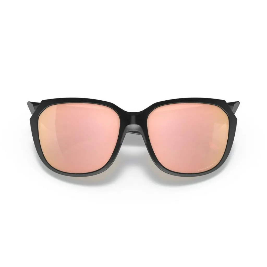 Zonnebrillen-Oakley Rev Up zonnebril dames prizm rose gold polarized matte black