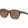 Oakley Shackle zonnebril prizm tungsten matte brown  tortoise< Zonnebrillen