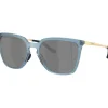 Zonnebrillen-Oakley Sielo SQ Polaris Collection zonnebril prizm black polarized matte transparent abyss