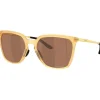Zonnebrillen-Oakley Sielo SQ zonnebril matte transparent light curry