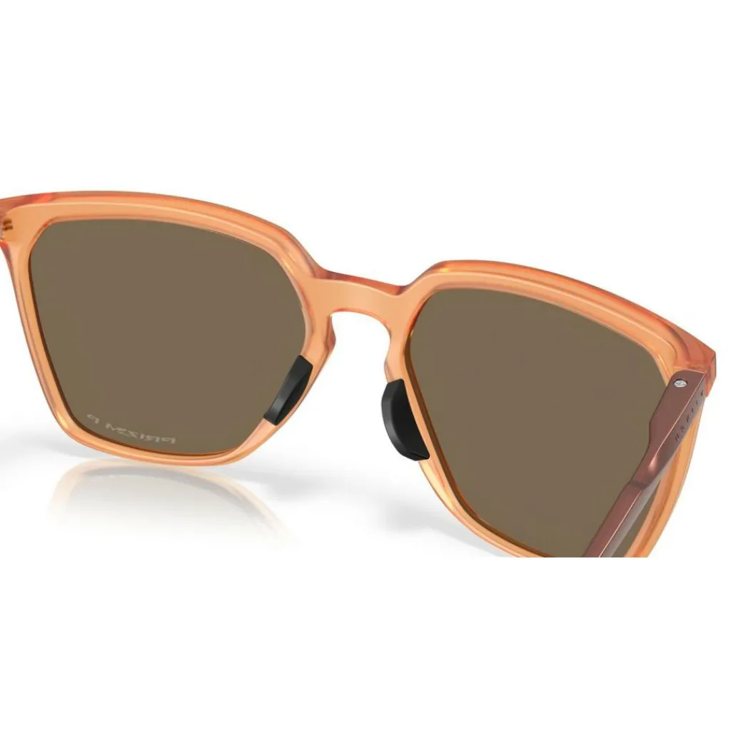 Zonnebrillen-Oakley Sielo SQ zonnebril matte transparent ginger