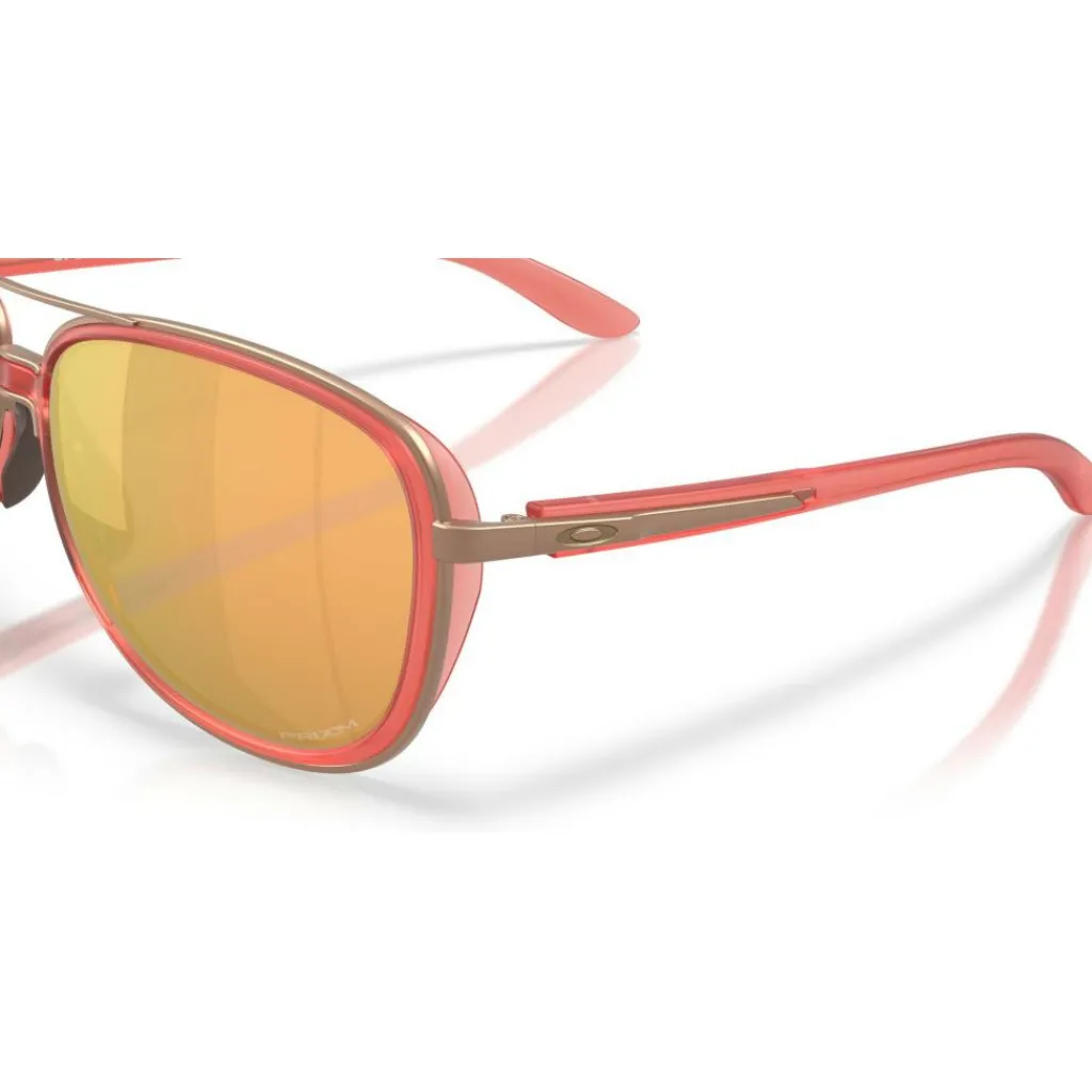 Zonnebrillen-Oakley Split Time zonnebril prizm rose gold matte translucent peach