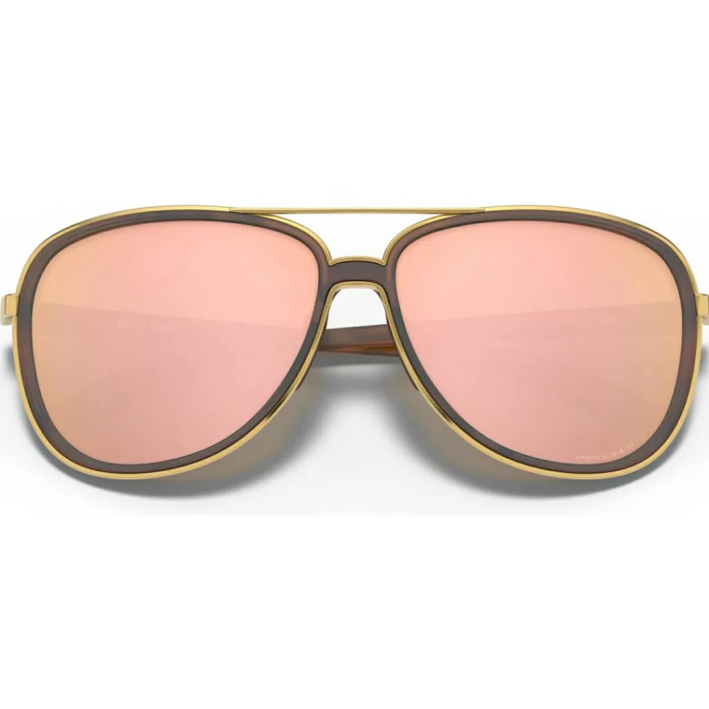 Zonnebrillen-Oakley Split Time zonnebril brown tortoise