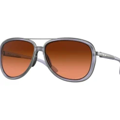 Zonnebrillen-Oakley Split Time zonnebril matte trans lilac