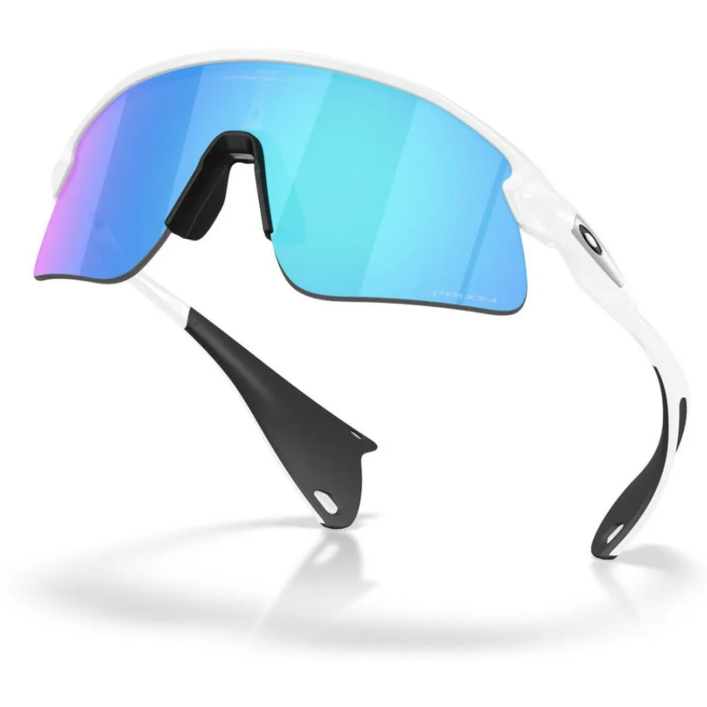 Zonnebrillen-Oakley Stunt Devil zonnebril prizm sapphire matte white