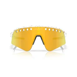 Oakley Sutro Lite Sweep Mathieu Van Der Poel Signature  Series zonnebril prizm 24k red gold splatter< Zonnebrillen