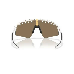 Oakley Sutro Lite Sweep Mathieu Van Der Poel Signature  Series zonnebril prizm 24k red gold splatter< Zonnebrillen