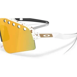 Oakley Sutro Lite Sweep Mathieu Van Der Poel Signature  Series zonnebril prizm 24k red gold splatter< Zonnebrillen