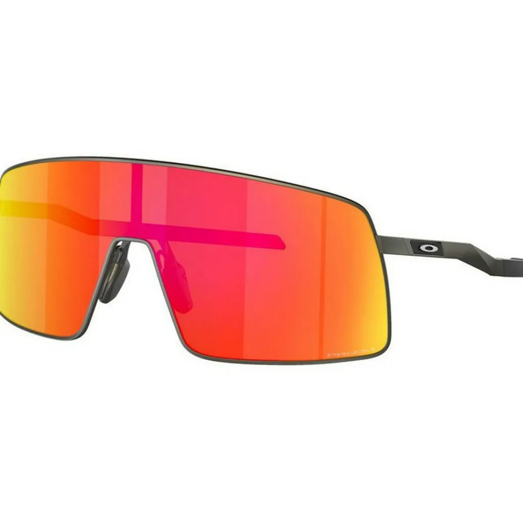 Zonnebrillen-Oakley Sutro Ti zonnebril prizm ruby satin carbon