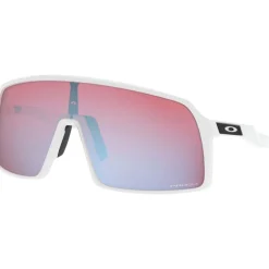 Zonnebrillen-Oakley Sutro zonnebril prizm snow sapphire polished white