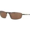 Zonnebrillen-Oakley Whisker zonnebril prizm tungsten satin pewter