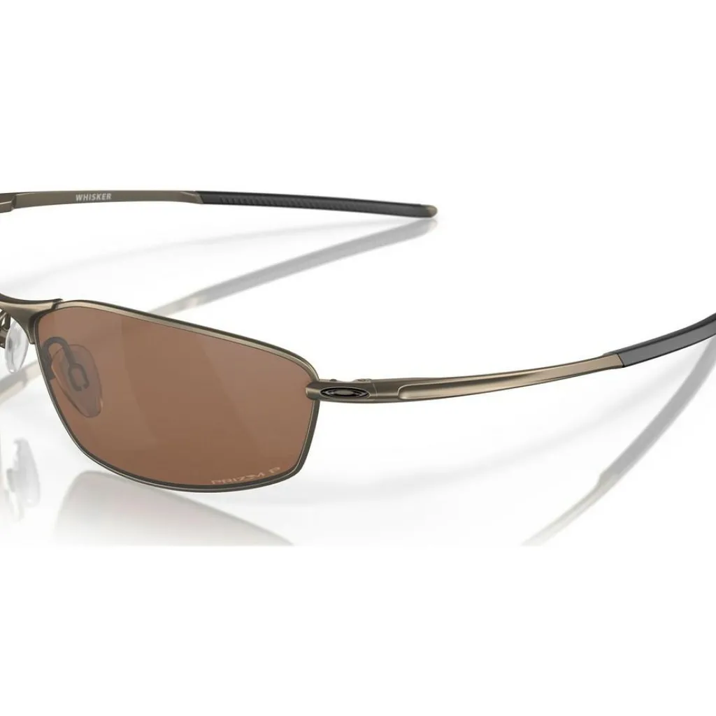 Zonnebrillen-Oakley Whisker zonnebril prizm tungsten satin pewter