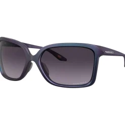 Zonnebrillen-Oakley Wildrye zonnebril dames matte cyan purple colorshift