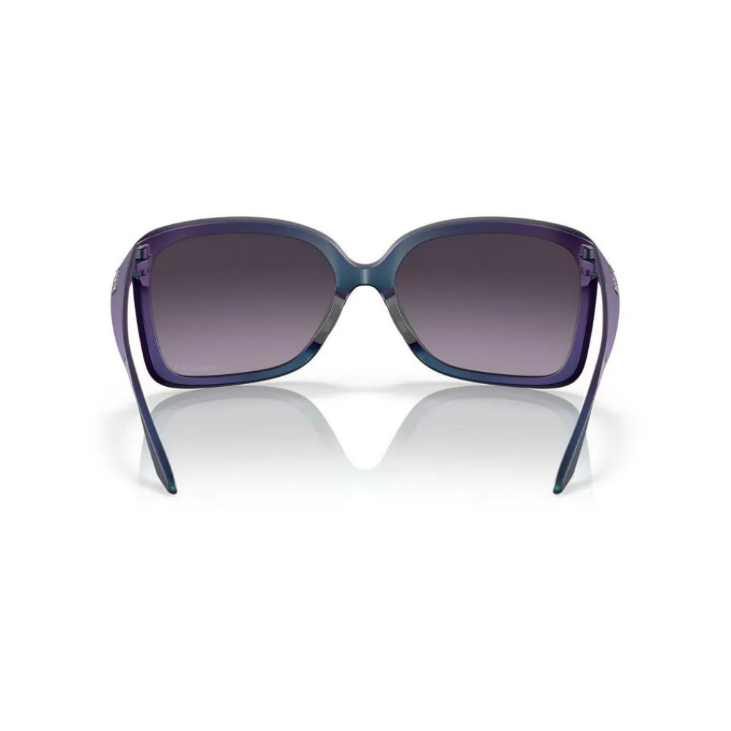 Zonnebrillen-Oakley Wildrye zonnebril dames matte cyan purple colorshift