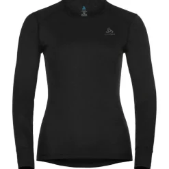 ODLO Active Warm Eco LS thermoshirt dames black< Thermokleding|Wintersport