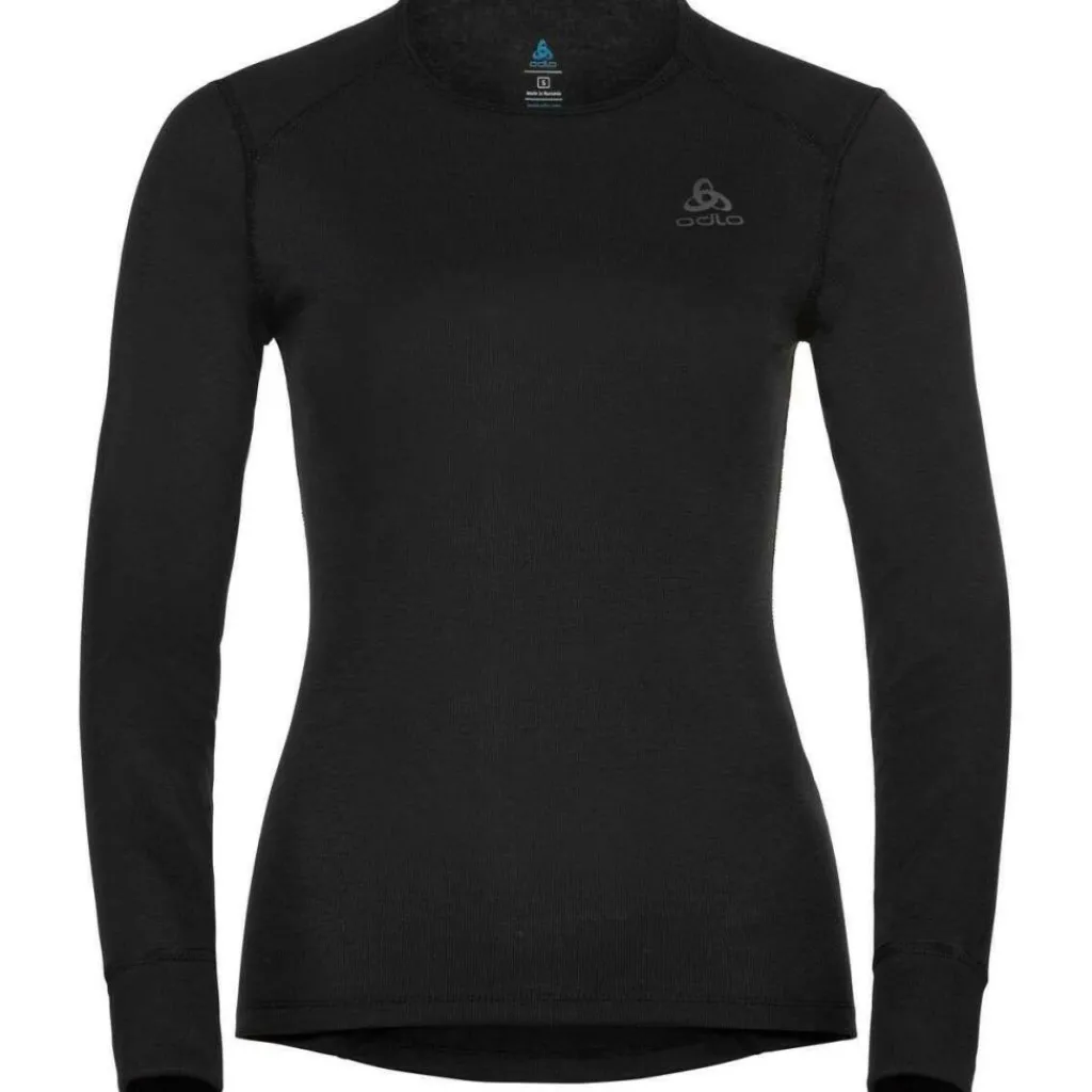 ODLO Active Warm Eco LS thermoshirt dames black< Thermokleding|Wintersport