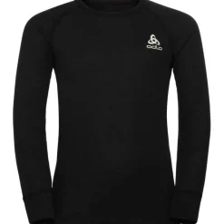 Thermokleding|Wintersport-ODLO Active Warm Eco LS thermoshirt junior black