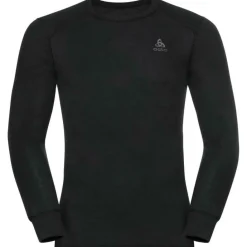 Thermokleding|Wintersport-ODLO Active Warm Eco LS thermoshirt heren black