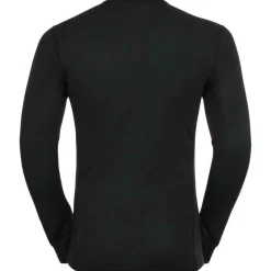 Thermokleding|Wintersport-ODLO Active Warm Eco LS thermoshirt heren black