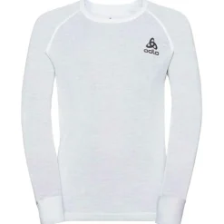 Thermokleding|Wintersport-ODLO Active Warm Eco LS thermoshirt junior white
