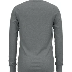Thermokleding|Wintersport-ODLO Natural 100 Merino Warm LS thermoshirt junior grey melange